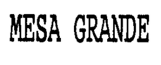 MESA GRANDE logo