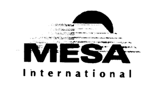 MESA INTERNATIONAL logo