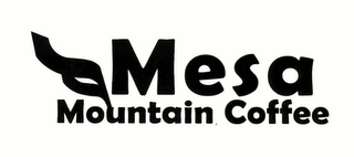 MESA MOUNTAIN COFFEE logo