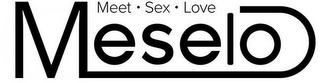 MESELO MEET · SEX · LOVE logo