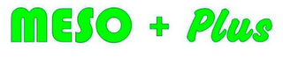 MESO + PLUS logo