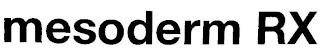 MESODERM RX logo