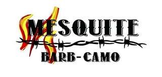 MESQUITE BARB-CAMO logo