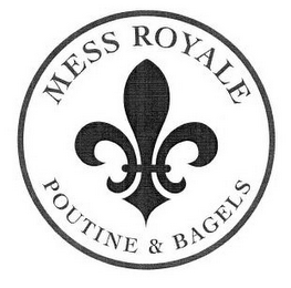 MESS ROYALE POUTINE & BAGELS logo