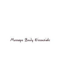MESSAGE BODY ESSENTIALS logo