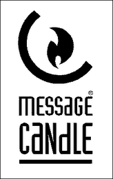 MESSAGE CANDLE logo