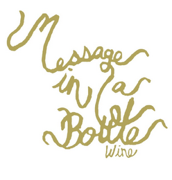 MESSAGE IN A BOTTLE WINE logo