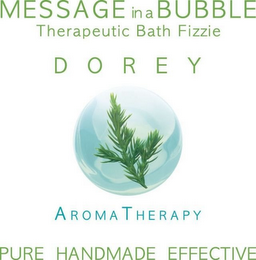 MESSAGE IN A BUBBLE logo