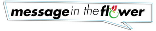 MESSAGE IN THE FL WER logo