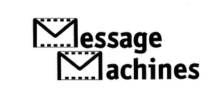 MESSAGE MACHINES logo