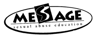 MESSAGE SEXUAL ABUSE EDUCATION logo