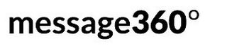 MESSAGE360° logo