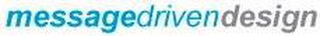 MESSAGEDRIVENDESIGN logo