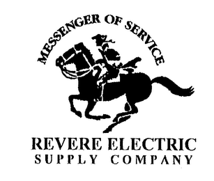 MESSENGER OF SERVICE REVERE ELECTRIC logo