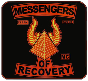 MESSENGERS OF RECOVERY MC CLEAN SOBER logo