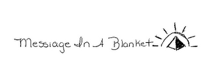 MESSIAGE IN A BLANKET logo