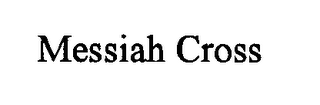 MESSIAH CROSS logo