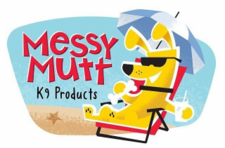 MESSY MUTT K9 PRODUCTS logo