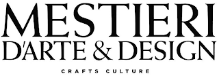 MESTIERI D'ARTE & DESIGN CRAFTS CULTURE logo