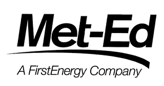 MET-ED A FIRSTENERGY COMPANY logo