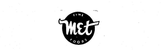 MET FINE FOODS logo