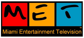 MET MIAMI ENTERTAINMENT TELEVISION logo