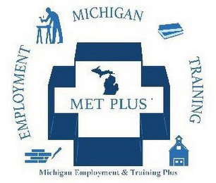MET PLUS MICHIGAN EMPLOYMENT & TRAININGMET PLUS EMPLOYMENT MICHIGAN TRAINING logo