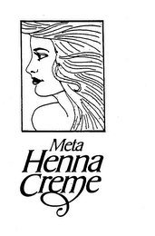 META HENNA CREME logo