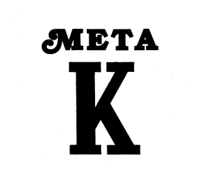META K logo