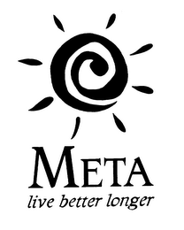 META LIVE BETTER LONGER logo
