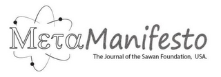 META MANIFESTO THE JOURNAL OF THE SAWANFOUNDATION, USA. logo