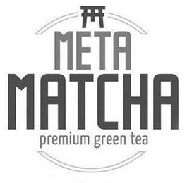 META MATCHA PREMIUM GREEN TEA logo