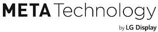 META TECHNOLOGY BY LG DISPLAY logo