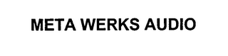 META WERKS AUDIO logo