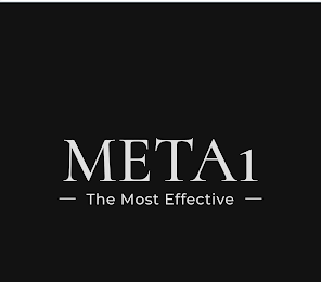 META1 -THE MOST EFFECTIVE- logo