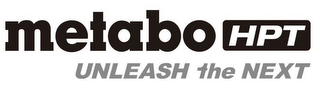 METABO HPT UNLEASH THE NEXT logo