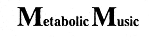 METABOLIC MUSIC logo