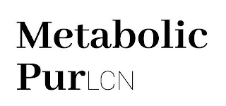 METABOLIC PURLCN logo