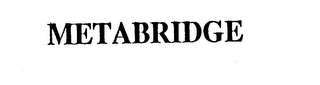 METABRIDGE logo