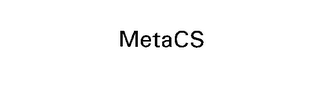 METACS logo