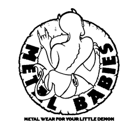 METAL BABIES METAL WEAR FOR YOUR LITTLE DEMON logo