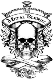 METAL BLENDZ BADASS TEA WITH HARDCORE FLAVOR logo