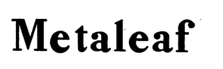 METALEAF logo