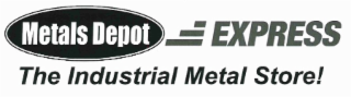 METALS DEPOT EXPRESS THE INDUSTRIAL METAL STORE! logo