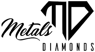 METALS MD DIAMONDS logo