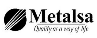 METALSA QUALITY AS A WAY OF LIFE logo