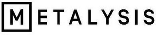 METALYSIS logo