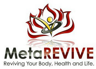 METAREVIVE REVIVING YOUR BODY, HEALTH AND LIFE. logo