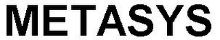 METASYS logo