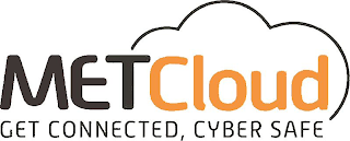 METCLOUD GET CONNECTED, CYBER SAFE logo